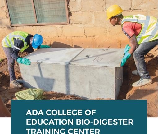 ADA COLLEGE OF EDUCATION BIO-DIGESTER TRAINING CENTER